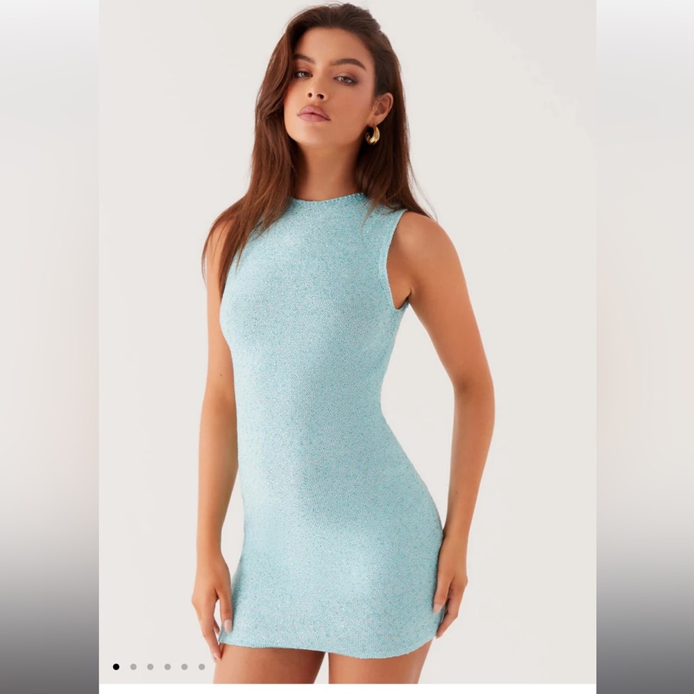 Peppermayo Take Five Summer Knit Mini Dress